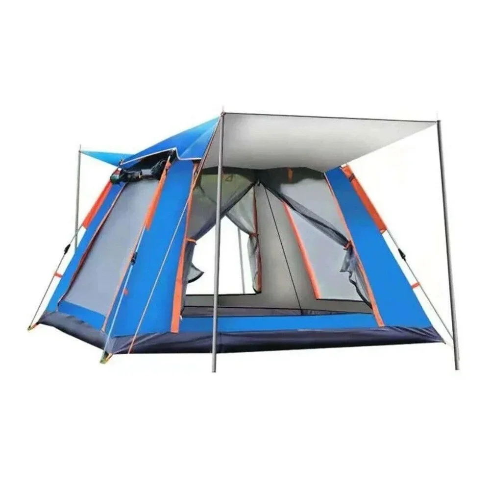 4-5 Person Automatic Camping Tent Hiking Instant Canopy Pop Up Tents Waterproof